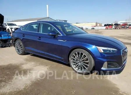 AUDI A5 KOMFORT 2022 vin WAUAACF5XNA017344 from auto auction Copart