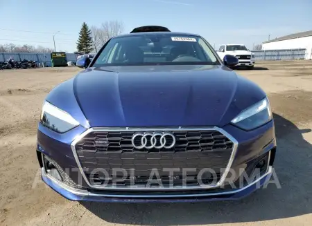 AUDI A5 KOMFORT 2022 vin WAUAACF5XNA017344 from auto auction Copart