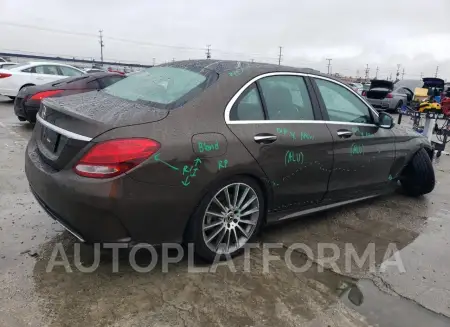 MERCEDES-BENZ C 300 2017 vin 55SWF4JB3HU227002 from auto auction Copart