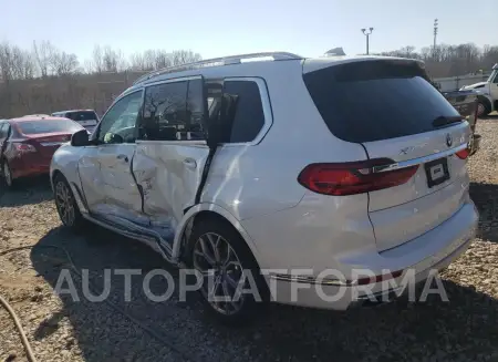 BMW X7 XDRIVE4 2021 vin 5UXCW2C0XM9F75454 from auto auction Copart