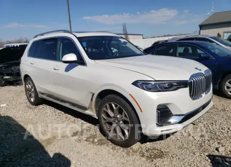 BMW X7 XDRIVE4 2021 vin 5UXCW2C0XM9F75454 from auto auction Copart