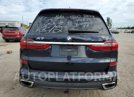 BMW X7 XDRIVE4 2019 vin 5UXCW2C58KL082087 from auto auction Copart