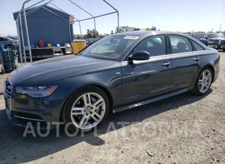 Audi A6 2016 2016 vin WAUGFAFC6GN134395 from auto auction Copart