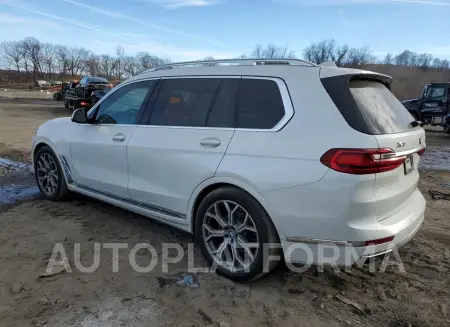 BMW X7 XDRIVE4 2020 vin 5UXCW2C08L0E74674 from auto auction Copart