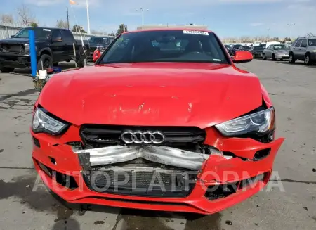 AUDI S5 PREMIUM 2015 vin WAUCGAFR6FA046484 from auto auction Copart