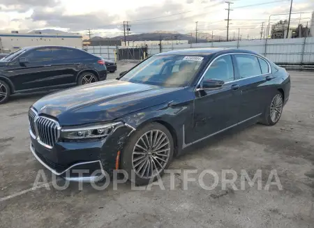 BMW 740 I 2022 vin WBA7T2C09NCH66814 from auto auction Copart