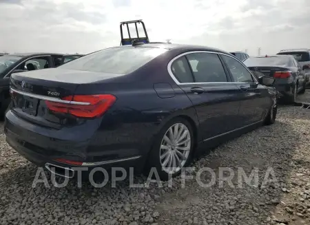 BMW 740 XI 2017 vin WBA7E4C52HGU99365 from auto auction Copart