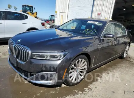 BMW 740 XI 2022 vin WBA7T4C07NCK53988 from auto auction Copart