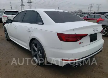 AUDI S4 PRESTIG 2018 vin WAUC4AF42JA175201 from auto auction Copart