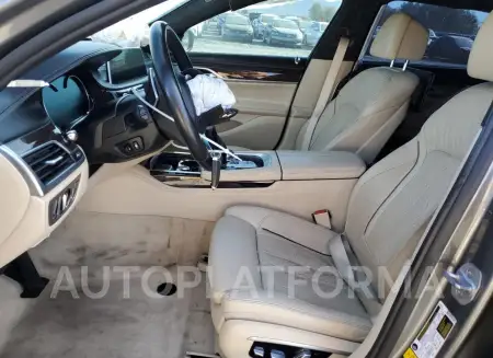 BMW 750 XI 2016 vin WBA7F2C59GG416899 from auto auction Copart