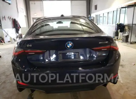 BMW I4 EDRIVE4 2024 vin WBY73AW09RFS21656 from auto auction Copart