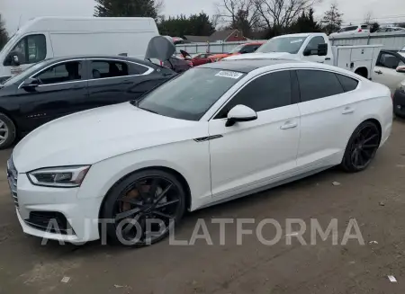 AUDI A5 PREMIUM 2018 vin WAUENCF59JA008683 from auto auction Copart