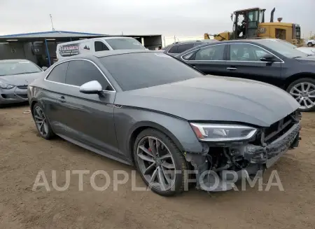 AUDI S5 PRESTIG 2018 vin WAUR4AF55JA010990 from auto auction Copart