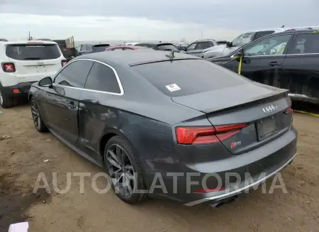 AUDI S5 PRESTIG 2018 vin WAUR4AF55JA010990 from auto auction Copart