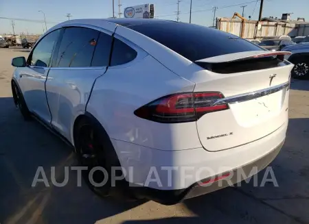 TESLA MODEL X 2017 vin 5YJXCBE20HF050017 from auto auction Copart