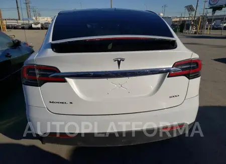 TESLA MODEL X 2017 vin 5YJXCBE20HF050017 from auto auction Copart