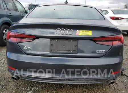 AUDI A5 PREMIUM 2018 vin WAUENCF59JA063036 from auto auction Copart