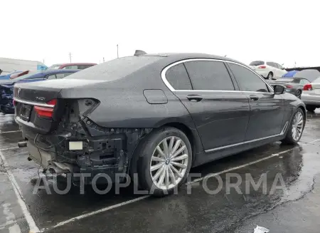 BMW 740 I 2016 vin WBA7E2C52GG738688 from auto auction Copart