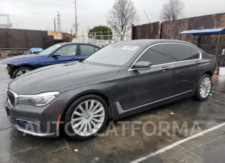 BMW 740 I 2016 vin WBA7E2C52GG738688 from auto auction Copart