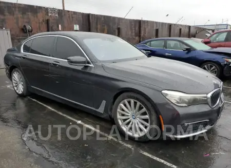 BMW 740 I 2016 vin WBA7E2C52GG738688 from auto auction Copart