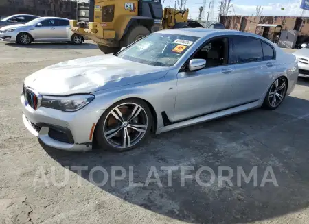 BMW 740I 2016 2016 vin WBA7E2C54GG504732 from auto auction Copart