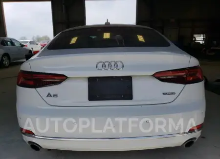 AUDI A5 PREMIUM 2019 vin WAUBNCF5XKA008292 from auto auction Copart