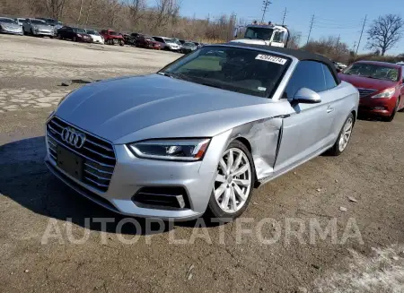 Audi A5 2018 2018 vin WAUYNGF59JN018451 from auto auction Copart