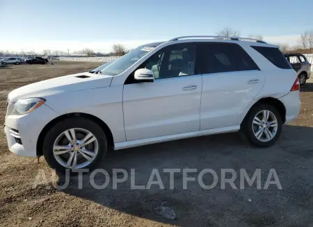 MERCEDES-BENZ ML 350 BLU 2015 vin 4JGDA2EB8FA614510 from auto auction Copart