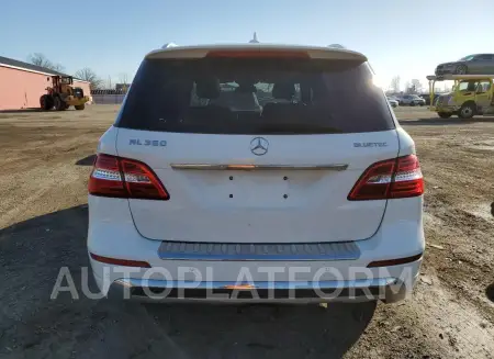 MERCEDES-BENZ ML 350 BLU 2015 vin 4JGDA2EB8FA614510 from auto auction Copart