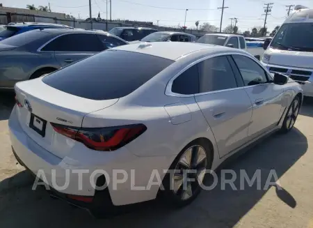 BMW I4 EDRIVE4 2023 vin WBY73AW09PFR34957 from auto auction Copart