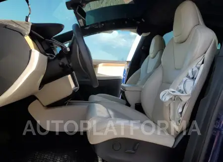 TESLA MODEL X 2019 vin 5YJXCDE21KF200168 from auto auction Copart