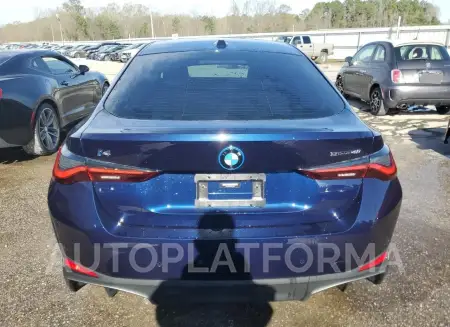 BMW I4 EDRIVE4 2023 vin WBY73AW0XPFP94563 from auto auction Copart