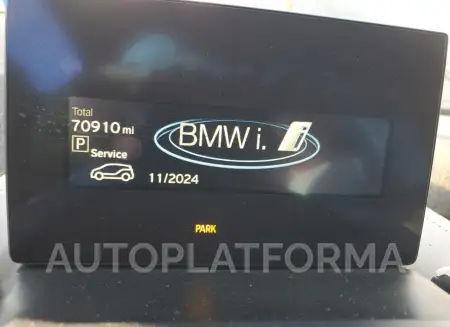 BMW I3 BEV 2018 vin WBY7Z2C56JVE61796 from auto auction Copart