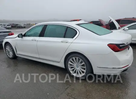 BMW 745XE 2020 vin WBA7W4C00LBM70566 from auto auction Copart