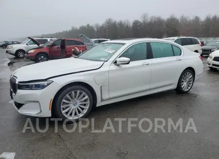 BMW 745 2020 2020 vin WBA7W4C00LBM70566 from auto auction Copart