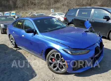 BMW I4 M50 2023 vin WBY33AW03PFN82537 from auto auction Copart