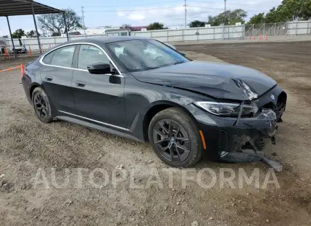 BMW I4 EDRIVE4 2023 vin WBY73AW0XPFN41792 from auto auction Copart