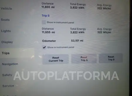 TESLA MODEL X 2017 vin 5YJXCBE20HF061194 from auto auction Copart