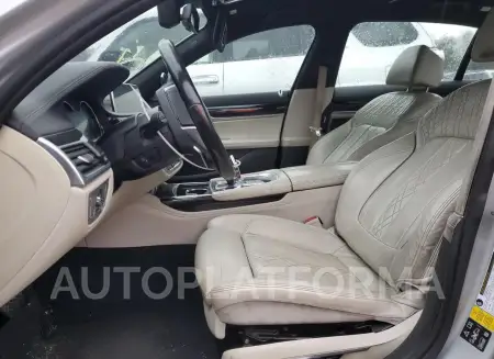 BMW 750 XI 2016 vin WBA7F2C51GG415813 from auto auction Copart