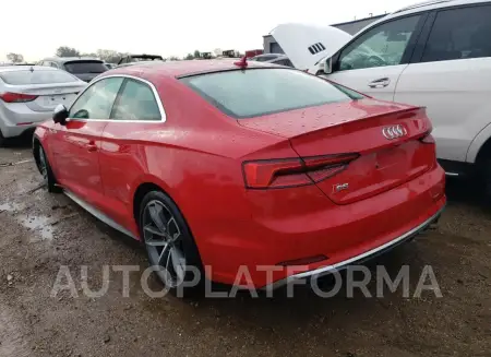 AUDI S5 PREMIUM 2018 vin WAUP4AF51JA002330 from auto auction Copart