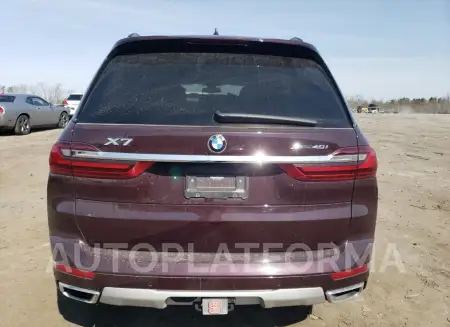 BMW X7 XDRIVE4 2022 vin 5UXCW2C00N9K63299 from auto auction Copart