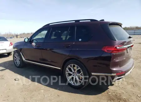 BMW X7 XDRIVE4 2022 vin 5UXCW2C00N9K63299 from auto auction Copart