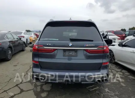 BMW X7 M50I 2022 vin 5UXCX6C06N9K04858 from auto auction Copart