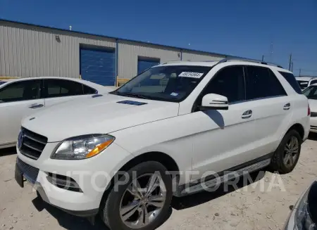 Mercedes-Benz ML350 2015 2015 vin 4JGDA5JB7FA499048 from auto auction Copart