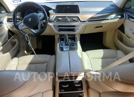 BMW 750 I 2016 vin WBA7F0C56GGM20820 from auto auction Copart