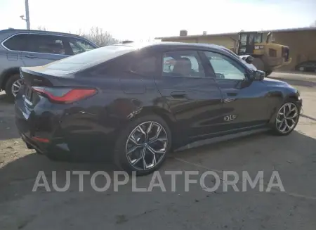 BMW I4 M50 2024 vin WBY33AW07RFR72365 from auto auction Copart