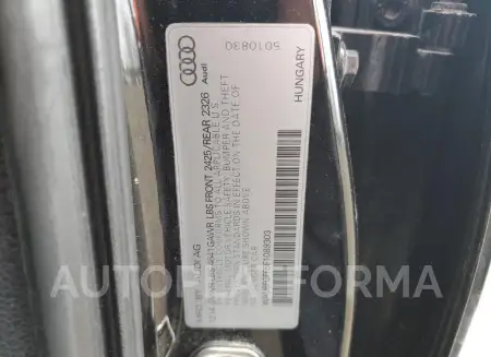 AUDI S3 PREMIUM 2015 vin WAUBFGFF5F1089303 from auto auction Copart