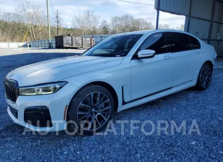 BMW 750XI 2022 2022 vin WBA7U2C01NCH09746 from auto auction Copart