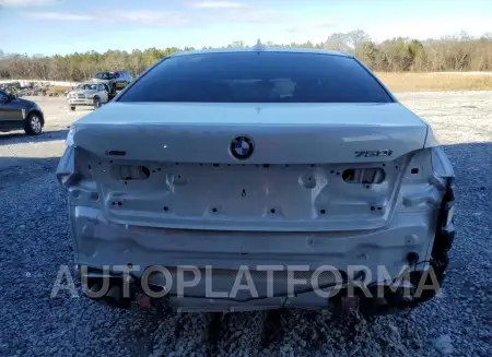 BMW 750 XI 2022 vin WBA7U2C01NCH09746 from auto auction Copart