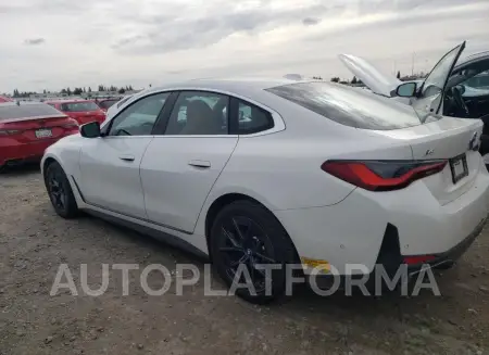 BMW I4 EDRIVE4 2022 vin WBY73AW03NFN11904 from auto auction Copart